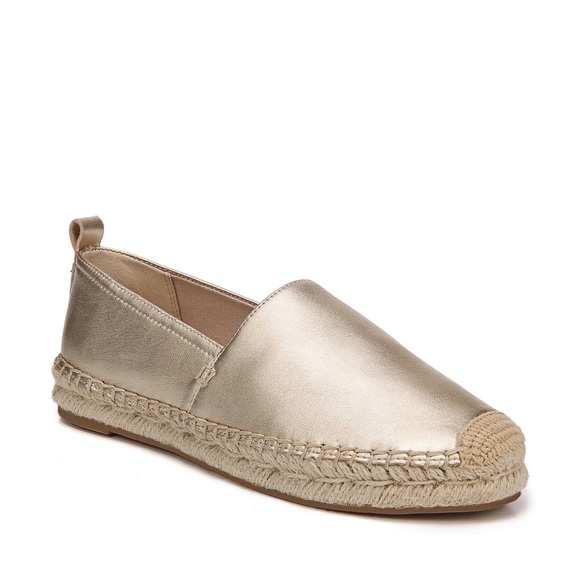 Sam Edelman Kesia Espadrilles - gold leather - size 9.5 - worn only 1 time. - Picture 1 of 5